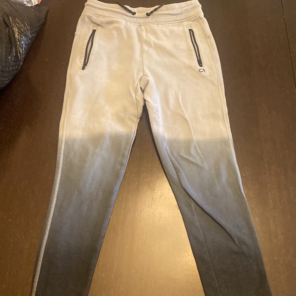 Gap kids joggers, size M, grey / black